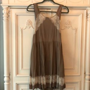 Free People | Grey Lace Dress